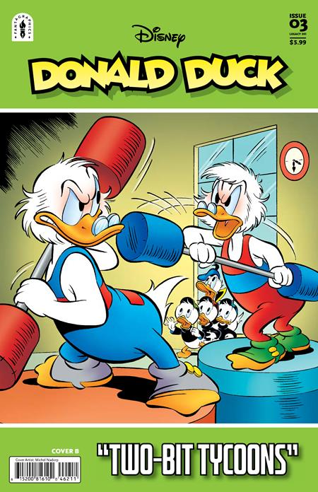 DONALD DUCK LEGACY #391 CALL OF THE WILD SEA CVR B MICHEL NADORP VAR