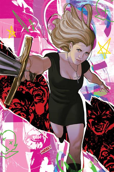 BUFFY THE VAMPIRE SLAYER #1 CVR I DAVID NAKAYAMA ATLAS EDITION SIGNED BY KELLY THOMPSON VAR