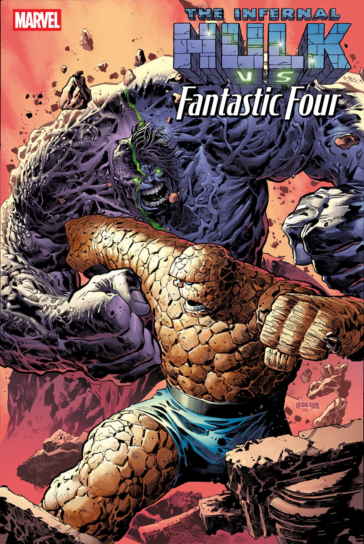 INFERNAL HULK VS. FANTASTIC FOUR #1 DANNY EARLS VARIANT