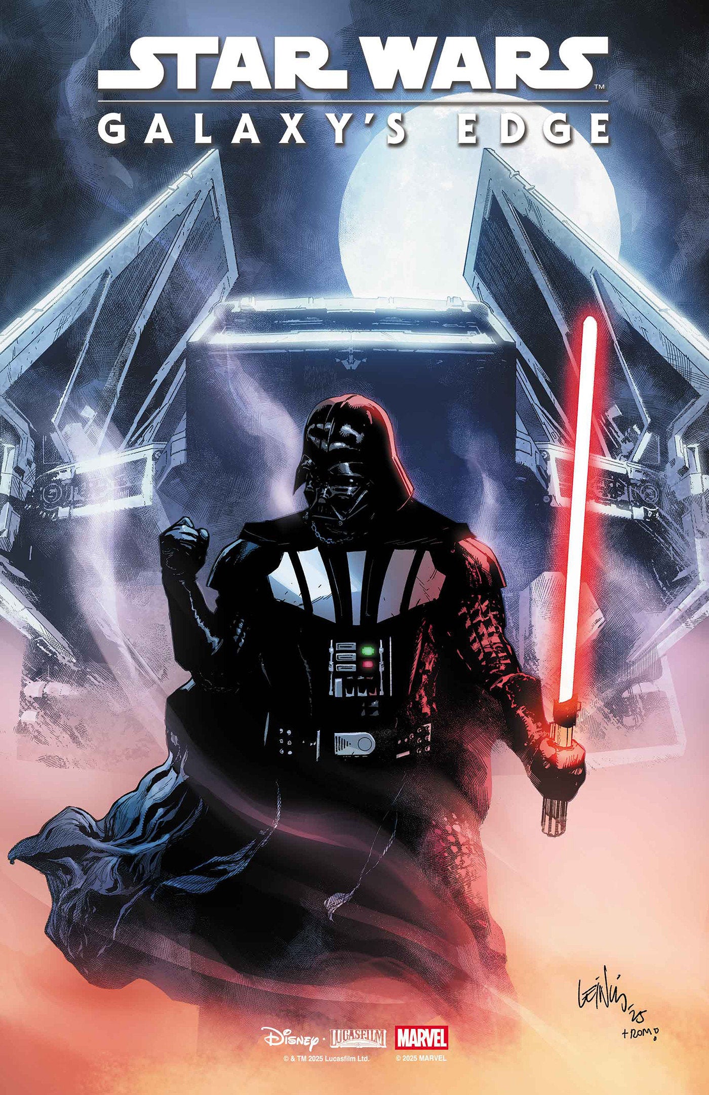 STAR WARS: GALAXY'S EDGE - ECHOES OF THE EMPIRE #1 LEINIL YU DARTH VADER VARIANT