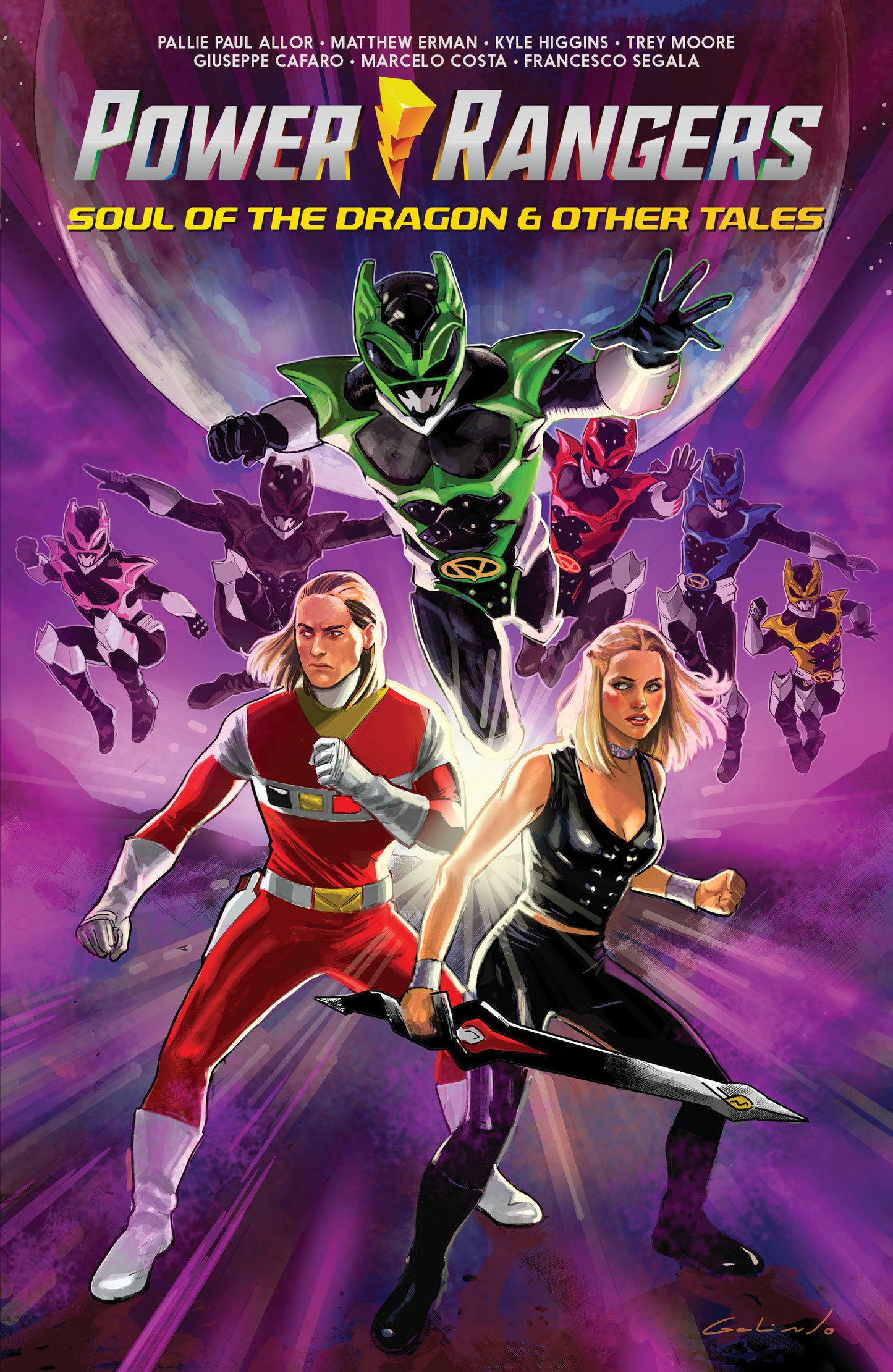 Power Rangers Green #3 I FOC Reveal Variant (Dressed, Prasetya)