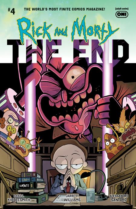 RICK AND MORTY THE END #4 (OF 6) CVR B TROY LITTLE VAR