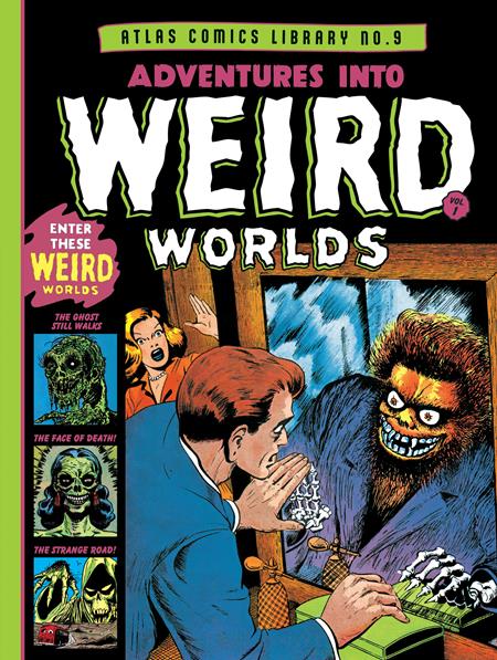 ATLAS COMICS LIBRARY HC NO 09 ADVENTURES INTO WEIRD WORLDS VOL 01 (MR)
