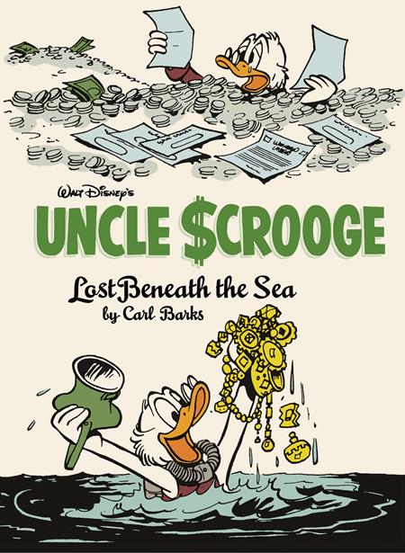WALT DISNEYS UNCLE SCROOGE HC VOL 30 LOST BENEATH THE SEA THE COMPLETE CARL BARKS DISNEY LIBRARY