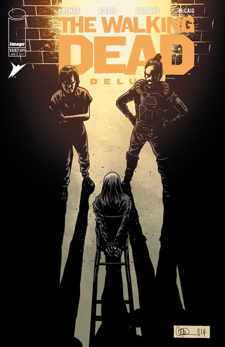 WALKING DEAD DELUXE #135 CVR B CHARLIE ADLARD & DAVE MCCAIG VAR (MR)
