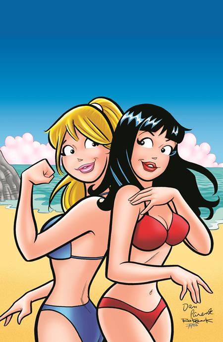 ARCHIE COMICS 85TH ANNIVERSARY PRESENTS BETTY & VERONICA SWIMSUIT SPECIAL  CVR D DAN PARENT RICH KOSLOWSKI FOIL FULL ART VAR