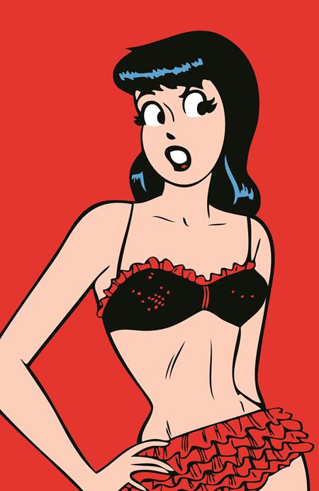 ARCHIE COMICS 85TH ANNIVERSARY PRESENTS BETTY & VERONICA SWIMSUIT SPECIAL  CVR F DAN DECARLO RED FOIL VERONICA PIN UP VAR