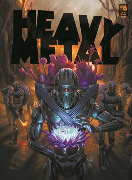 HEAVY METAL MAGAZINE #6 CVR A FLAVIO GRECO PLAGIA?(MR)