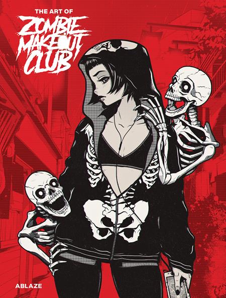 ART OF ZOMBIE MAKEOUT CLUB HC DELUXE EDITION