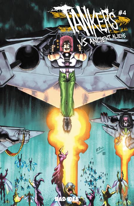 TANKERS VS ANCIENT ALIENS #4 (OF 4) CVR A RAPHAEL POOL 
