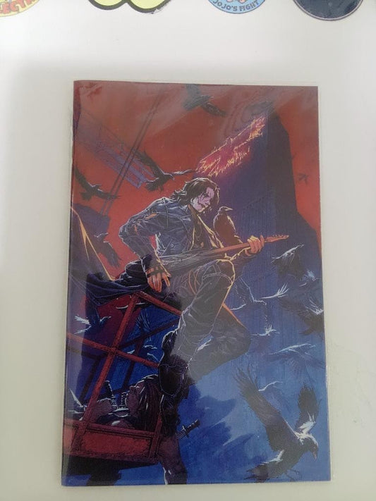 THE CROW #1 LIPWEI CHANG MEGACON VIRGIN EXCLUSIVE LTD 100