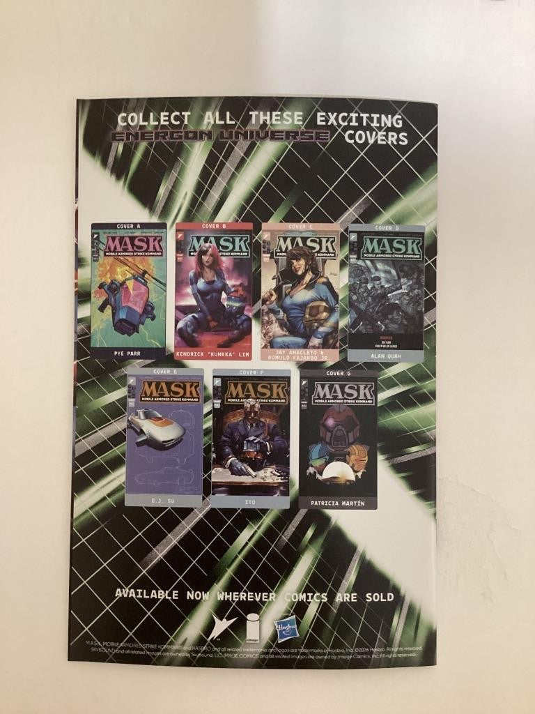 Mask #1 Bundle 1-25, 1-50, 1-100, 1-250, #2 Advance Foil, Origins Foil, Rom #1
