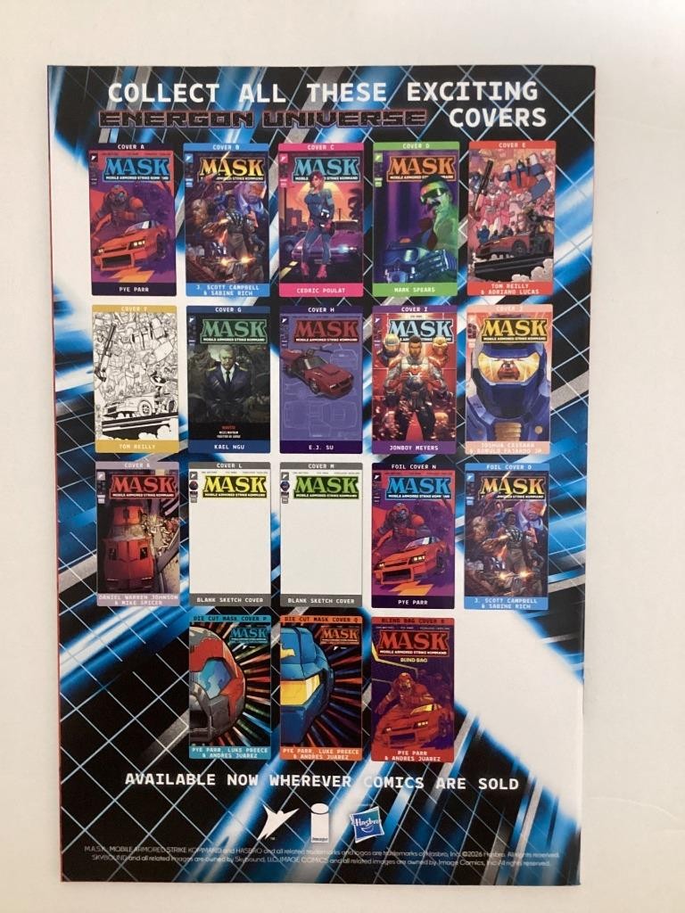 Mask #1 Bundle 1-25, 1-50, 1-100, 1-250, #2 Advance Foil, Origins Foil, Rom #1