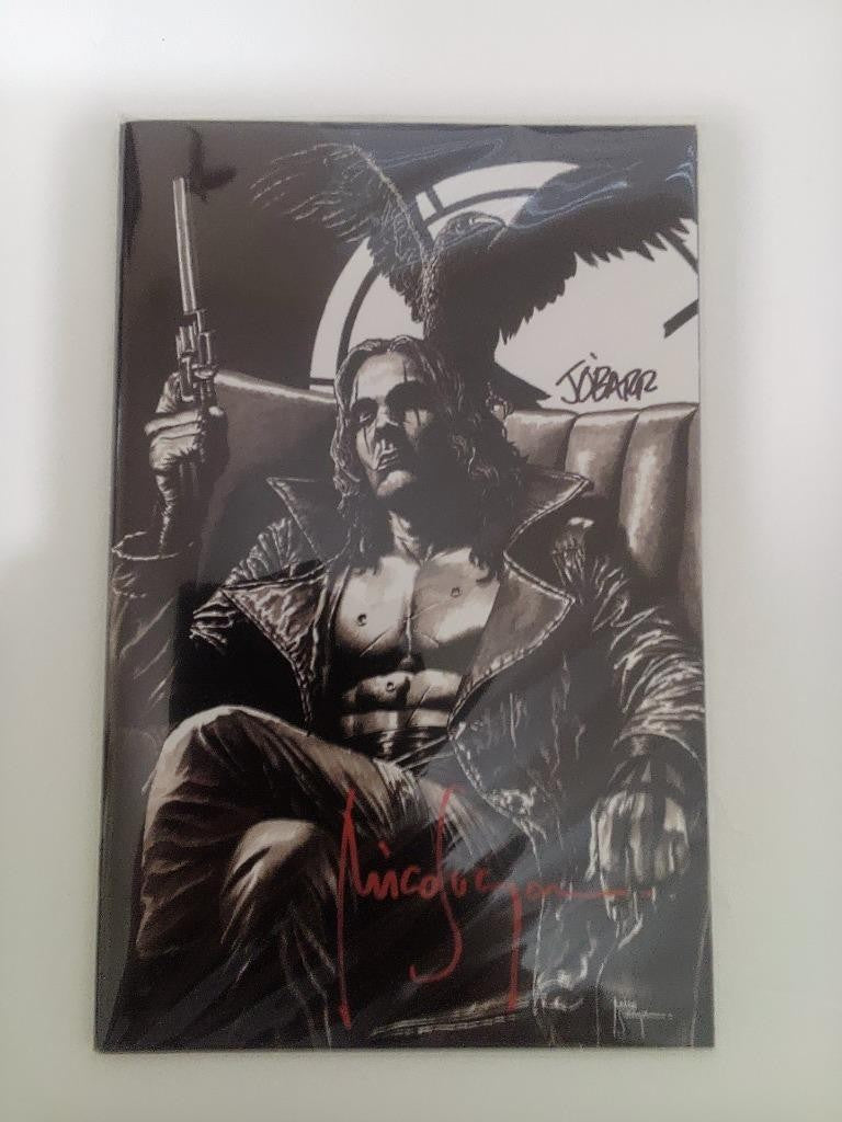 THE CROW #1 MICO SUYAN MEGACON BLIND BAG EXCVIRGIN SIGNED 2X SUAYAN  & O'BARR
