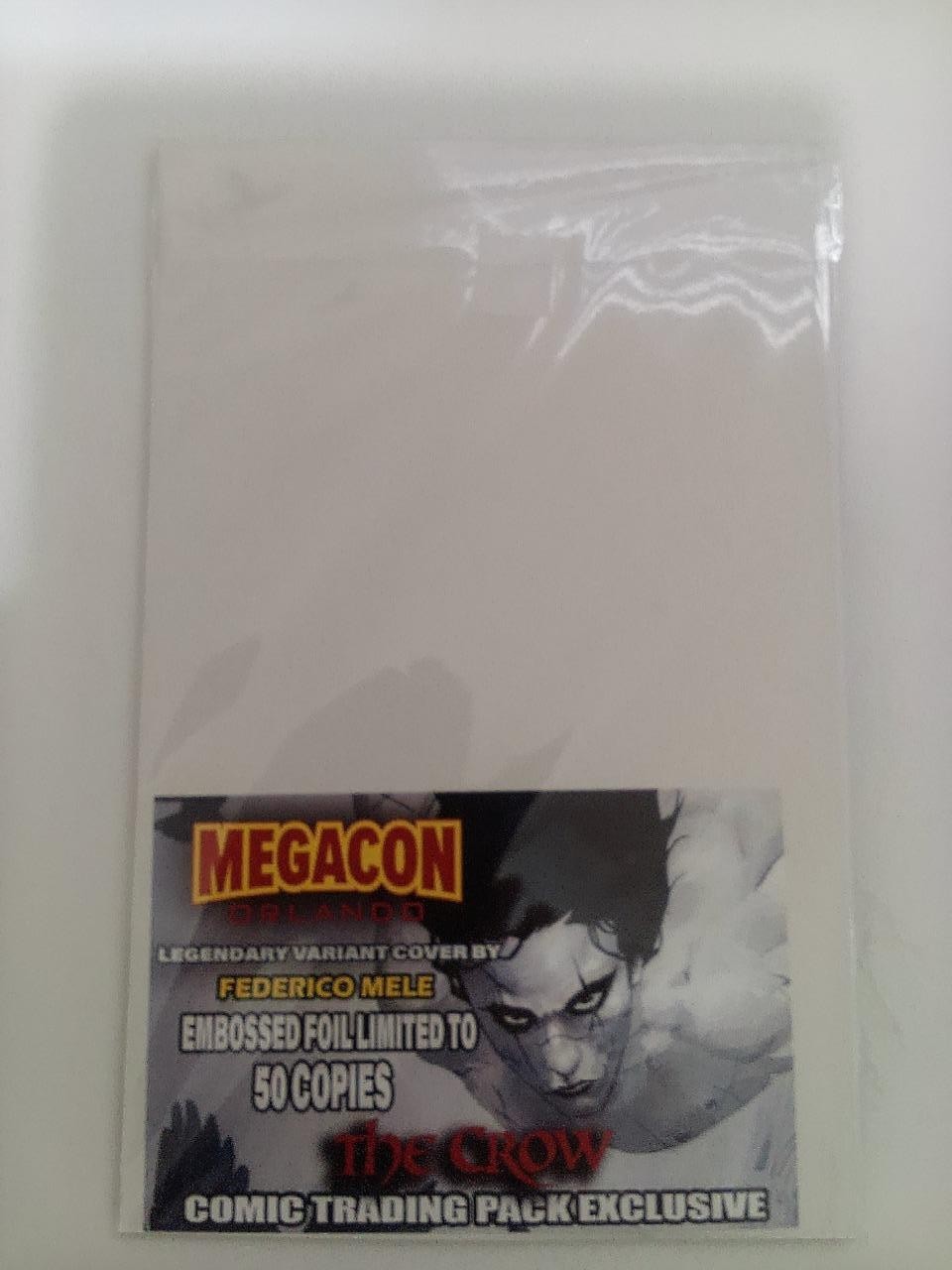 THE CROW #1 FREDERICO MELE MEGACON BLIND BAG TRADE/VIRGIN SET