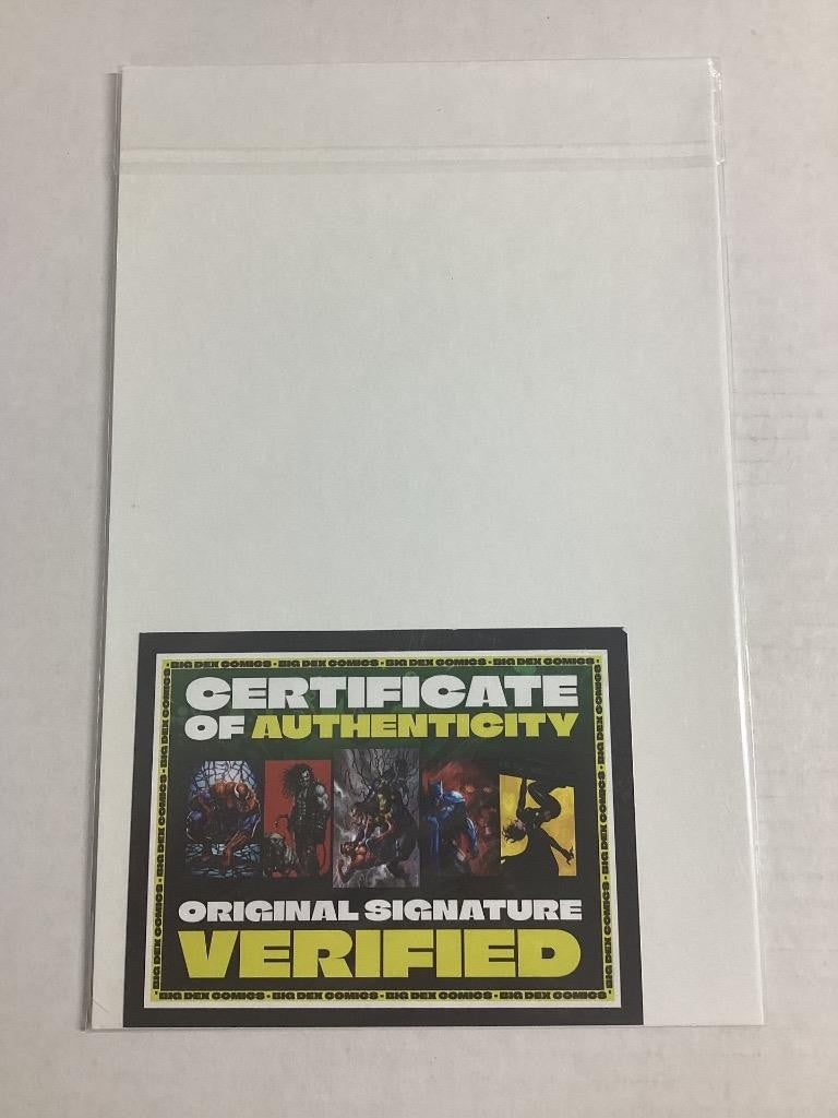 EXCEPTIONAL X-MEN #1 LOBOS SIGNED W/COA