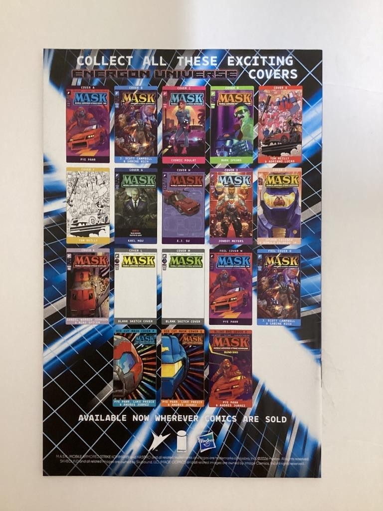 Mask #1 Bundle 1-25, 1-50, 1-100, 1-250, #2 Advance Foil, Origins Foil, Rom #1