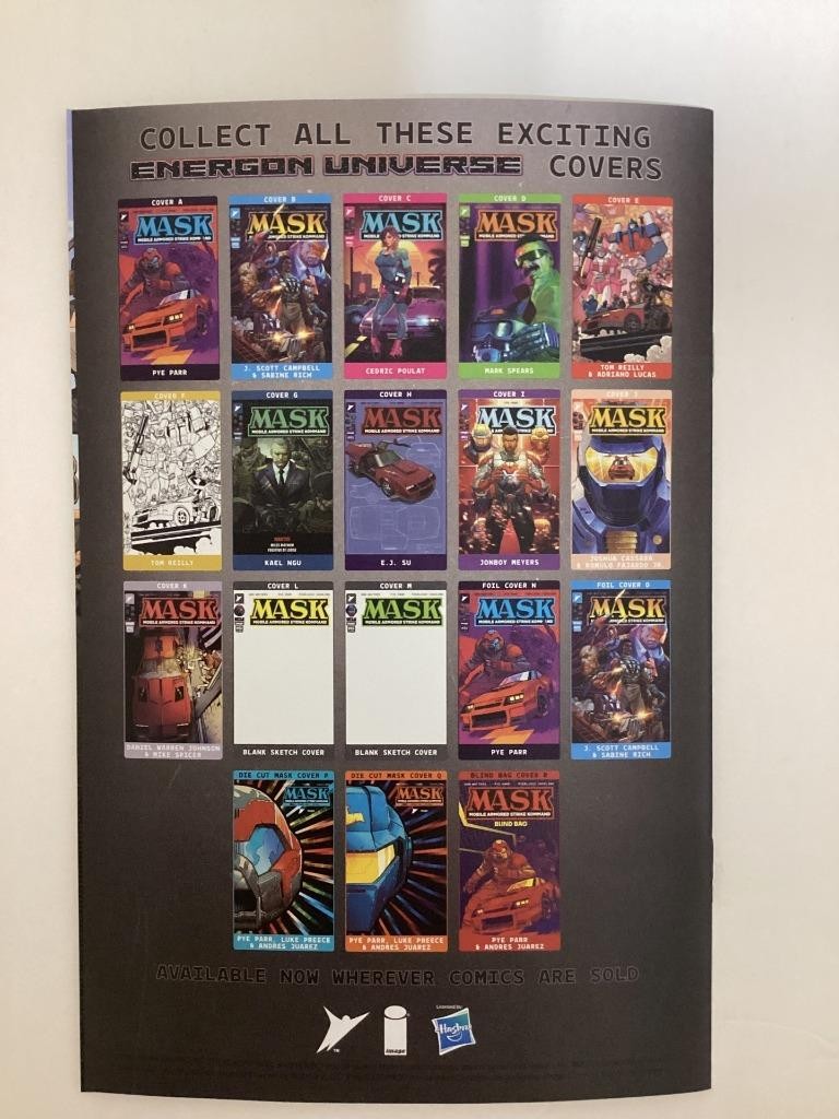 Mask #1 Bundle 1-25, 1-50, 1-100, 1-250, #2 Advance Foil, Origins Foil, Rom #1