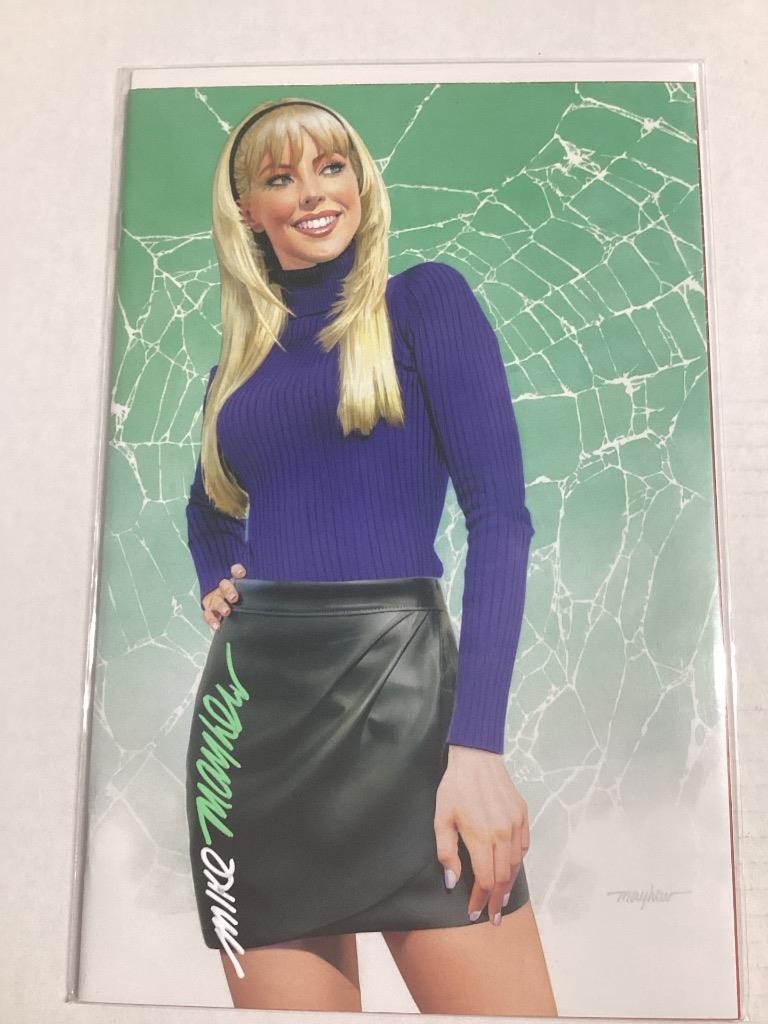 Amazing Spider-Man #4 Mike Mayhew Trade/Virgin Set Signed w/COA