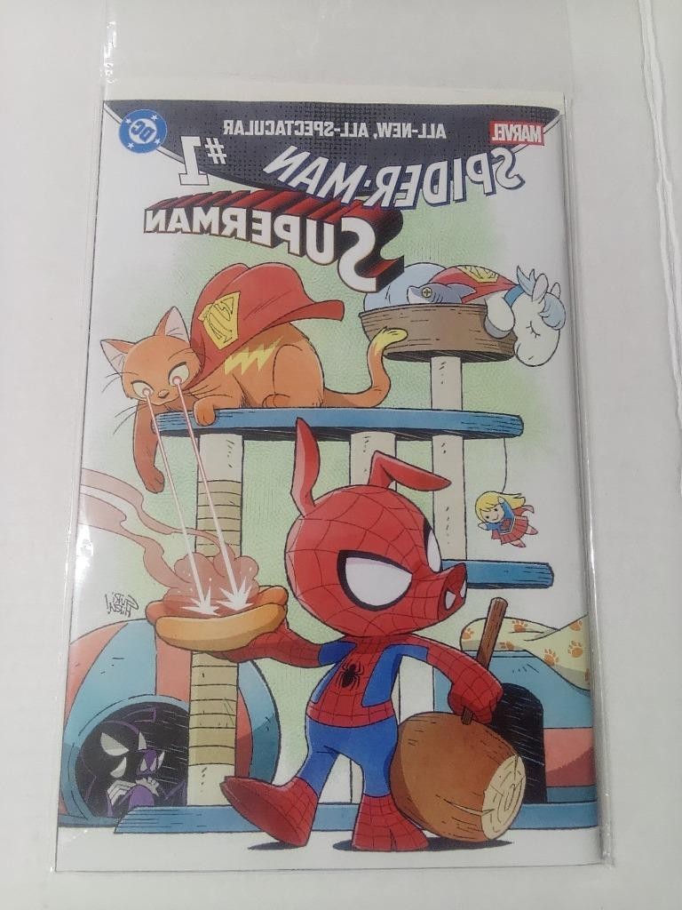 SPIDER-MAN/SUPERMAN #1 GURIHIRU TRADE EXCLUSIVE LTD 3000