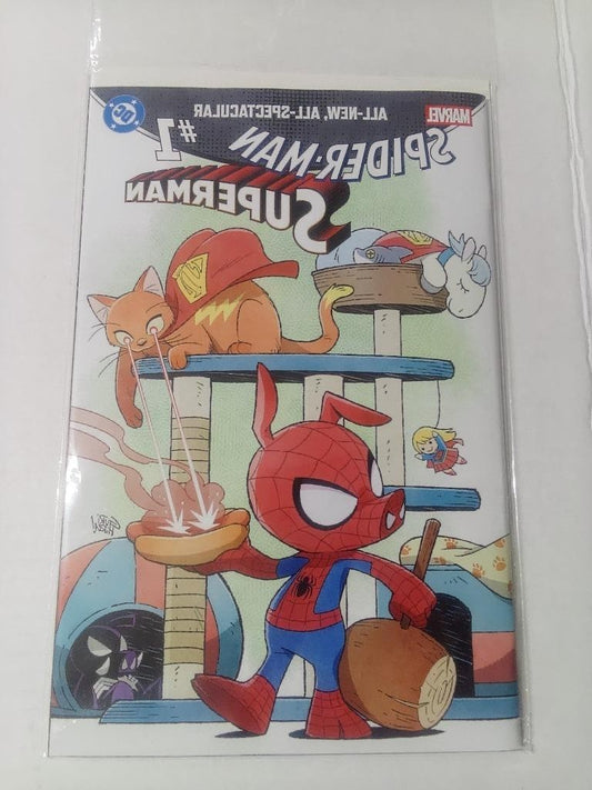 SPIDER-MAN/SUPERMAN #1 GURIHIRU TRADE EXCLUSIVE LTD 3000