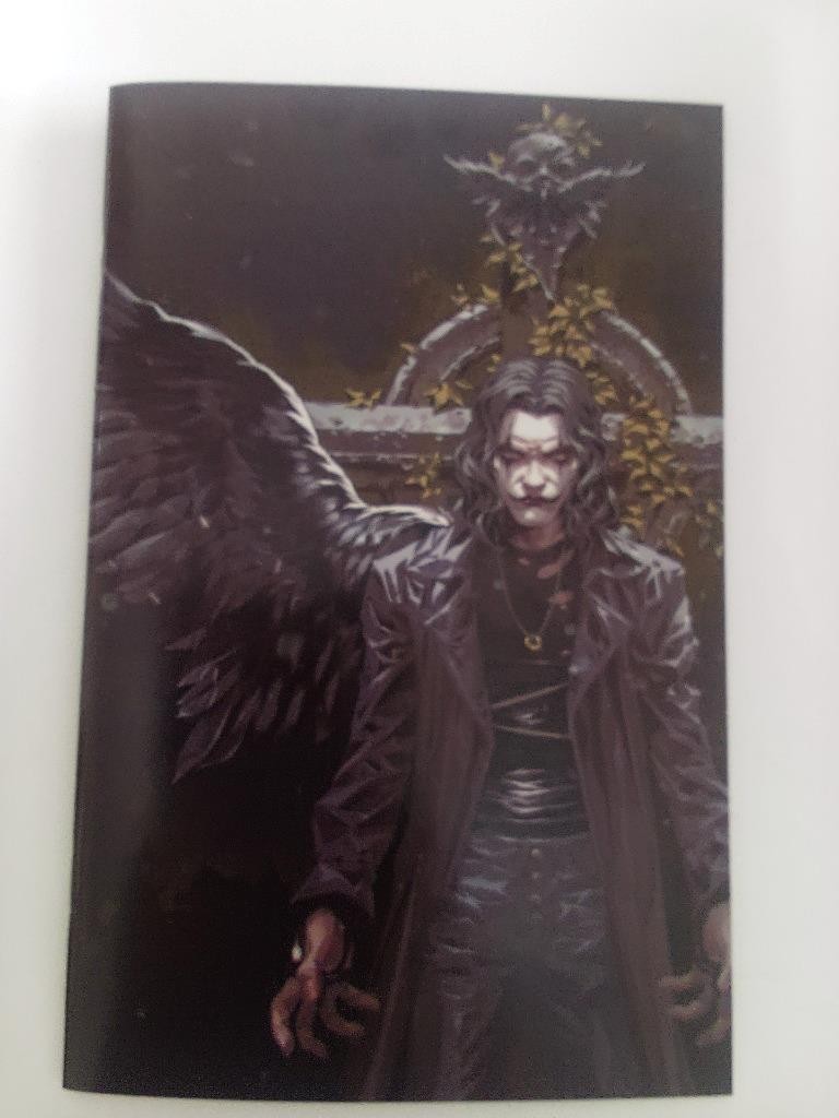 THE CROW #1 KAEL NGU MEGACON EMBOSSED FOIL VIRGIN  LTD 50