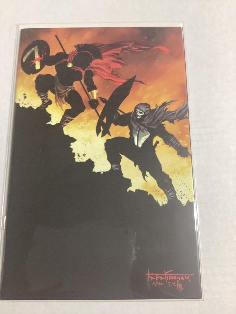 300 #1 25TH ANNIVERSARY TYLER KIRKHAM 2023 MEGACON VIRGIN EXCLUSIVE