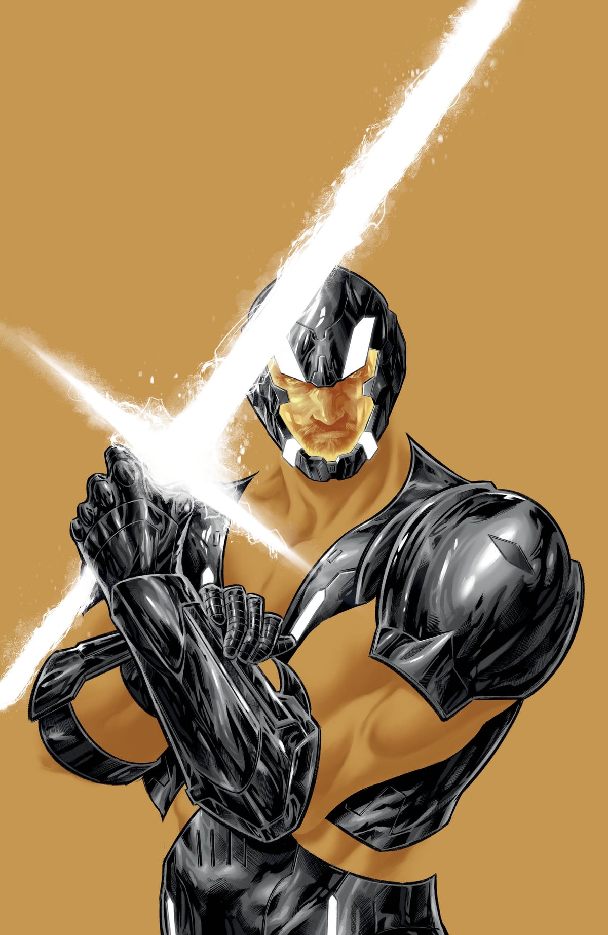 X-O Manowar: Black, White & Gold #1 Cover A (Fajardo)