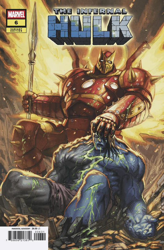 INFERNAL HULK #6 DAVIDE PARATORE VARIANT