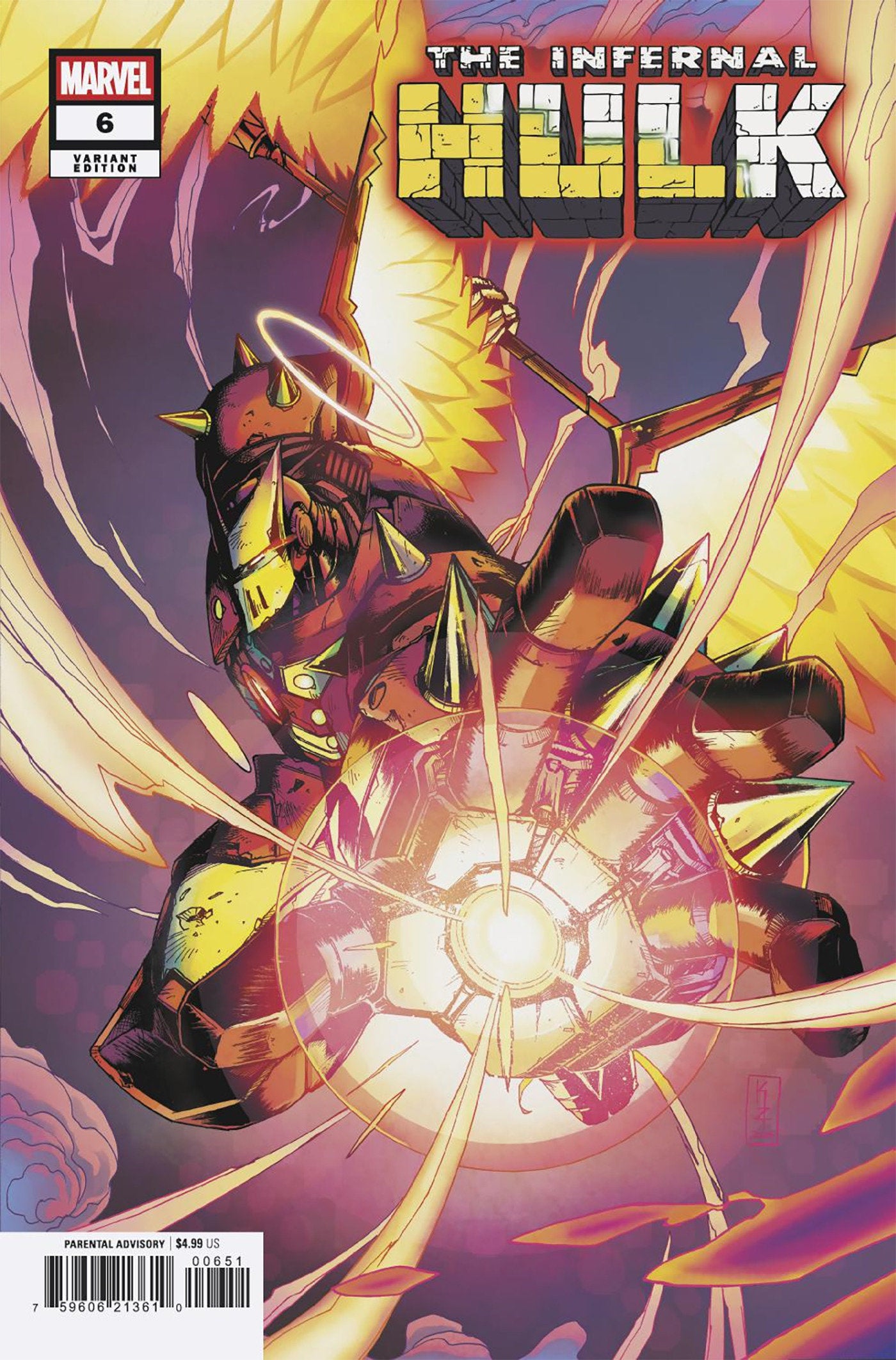 INFERNAL HULK #6 KEI ZAMA HELLBUSTER ARMOR VARIANT