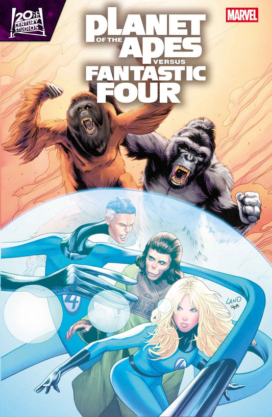 PLANET OF THE APES VS. FANTASTIC FOUR #3 GREG LAND