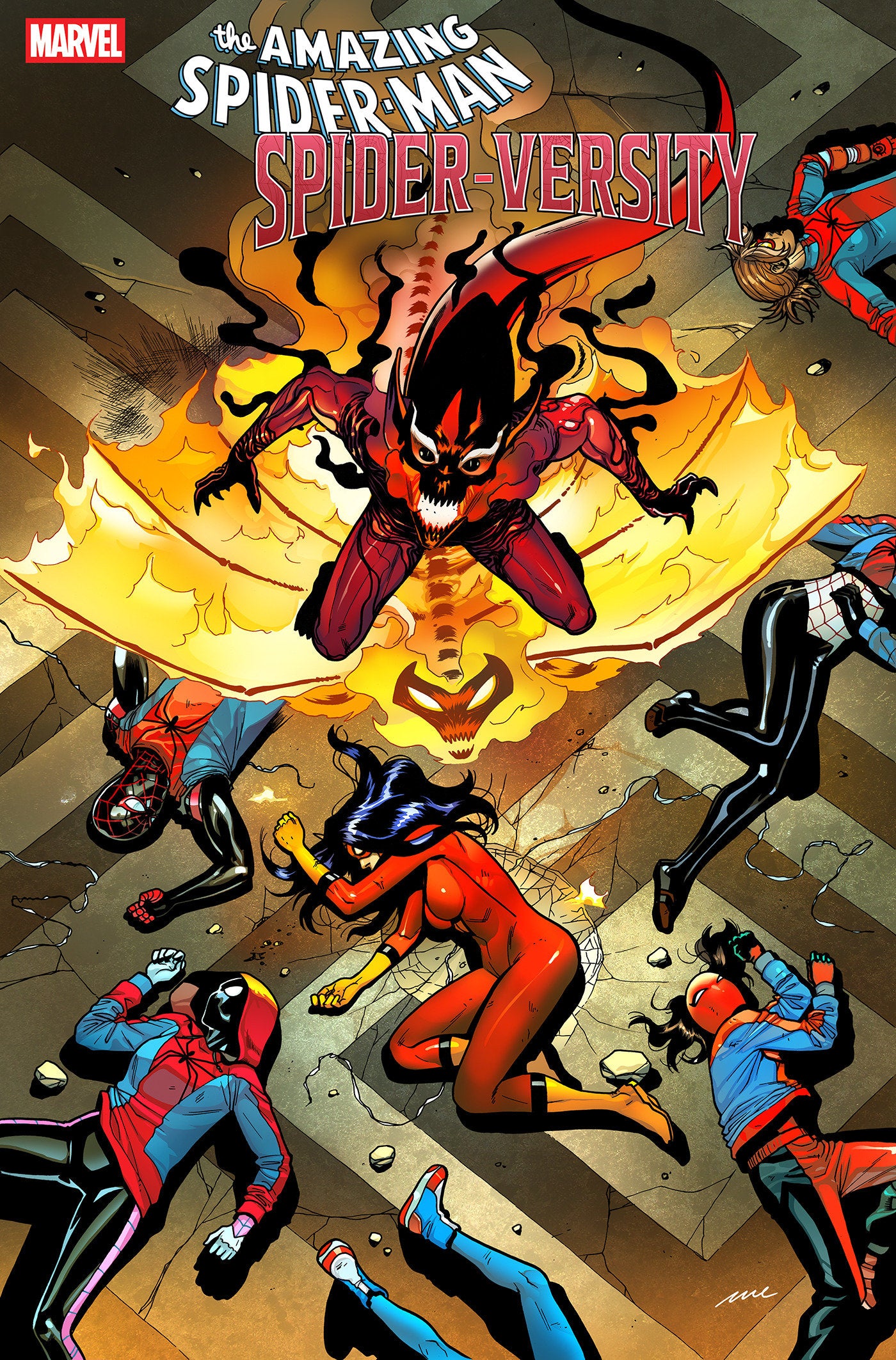 AMAZING SPIDER-MAN: SPIDER-VERSITY #5 PERE PEREZ VARIANT
