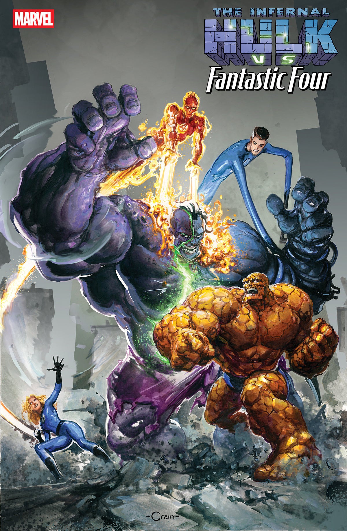 INFERNAL HULK VS. FANTASTIC FOUR #1