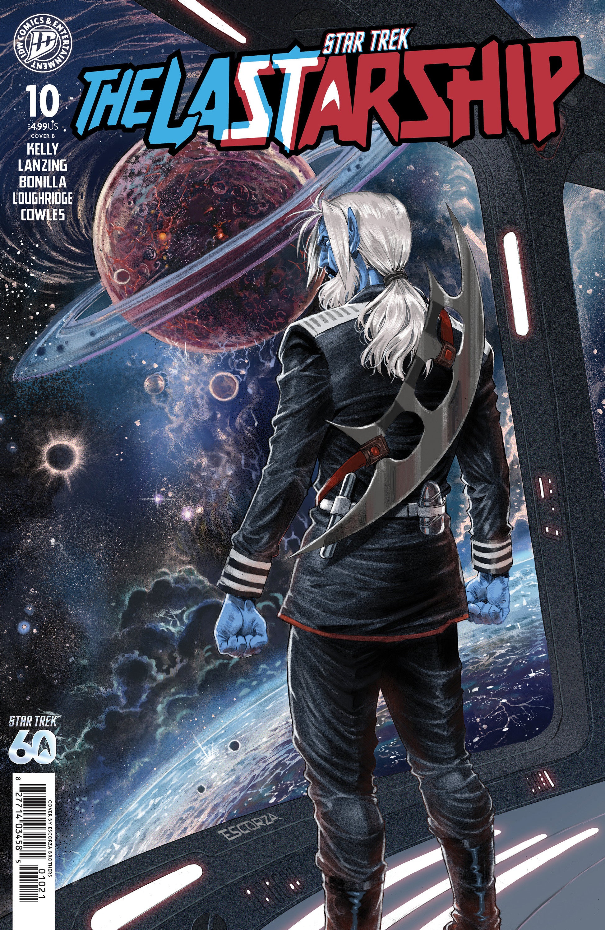 Star Trek: The Last Starship #10 Variant B (Escorza?rothers)