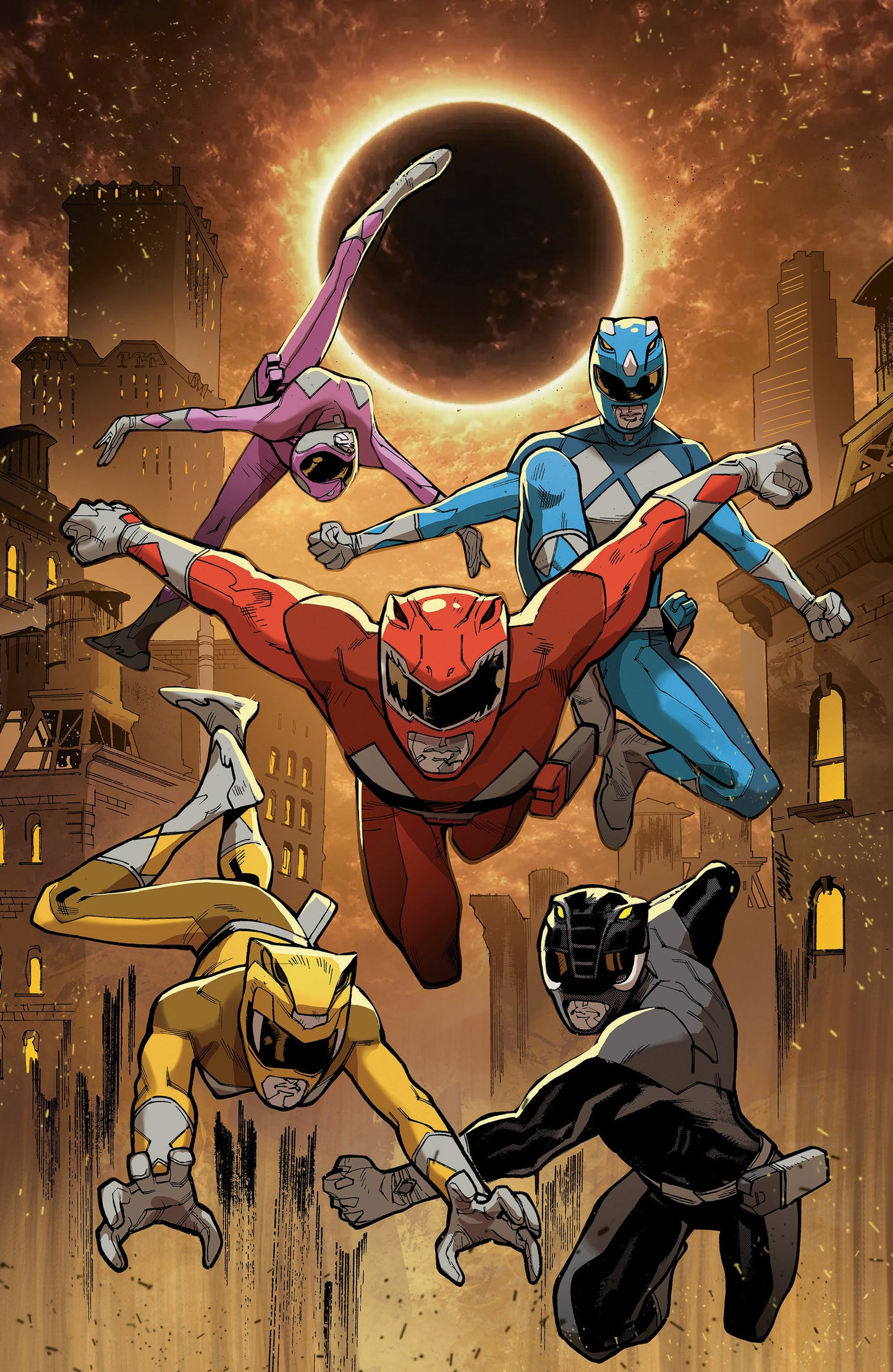 Mighty Morphin Power Rangers (2026) #2 E Foil Variant (Full Art, Foil, Bal?)