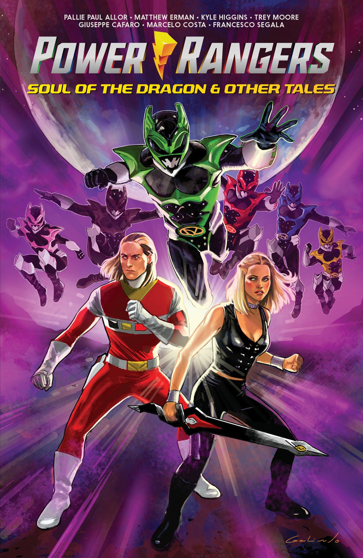 Power Rangers Green #3 I FOC Reveal Variant (Dressed, Prasetya)